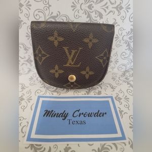 Louis Vuitton Porte Monnaie Gousset Coin Purse - Authentic